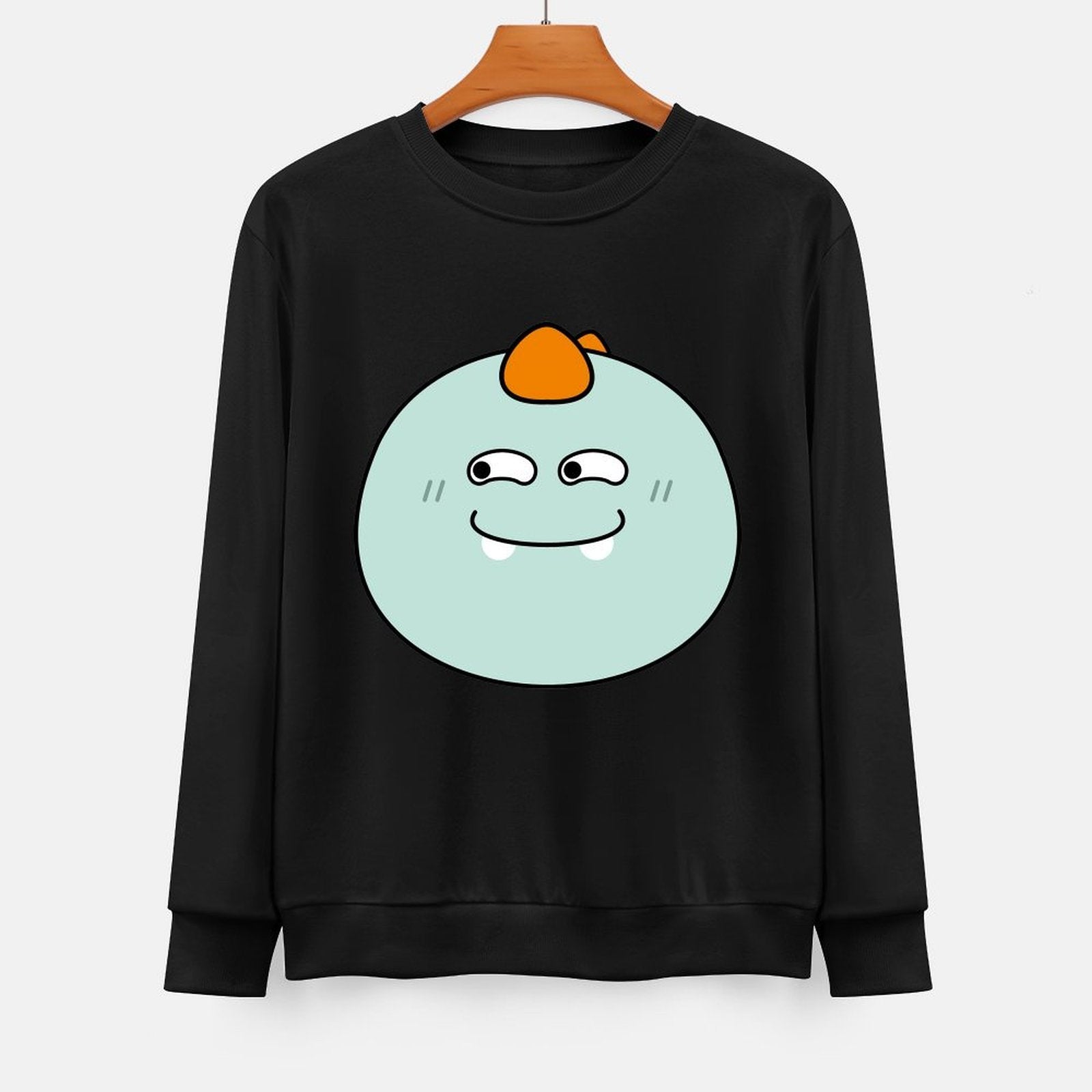 Front Patterned Long Sleeve TopEverydayTee Durable